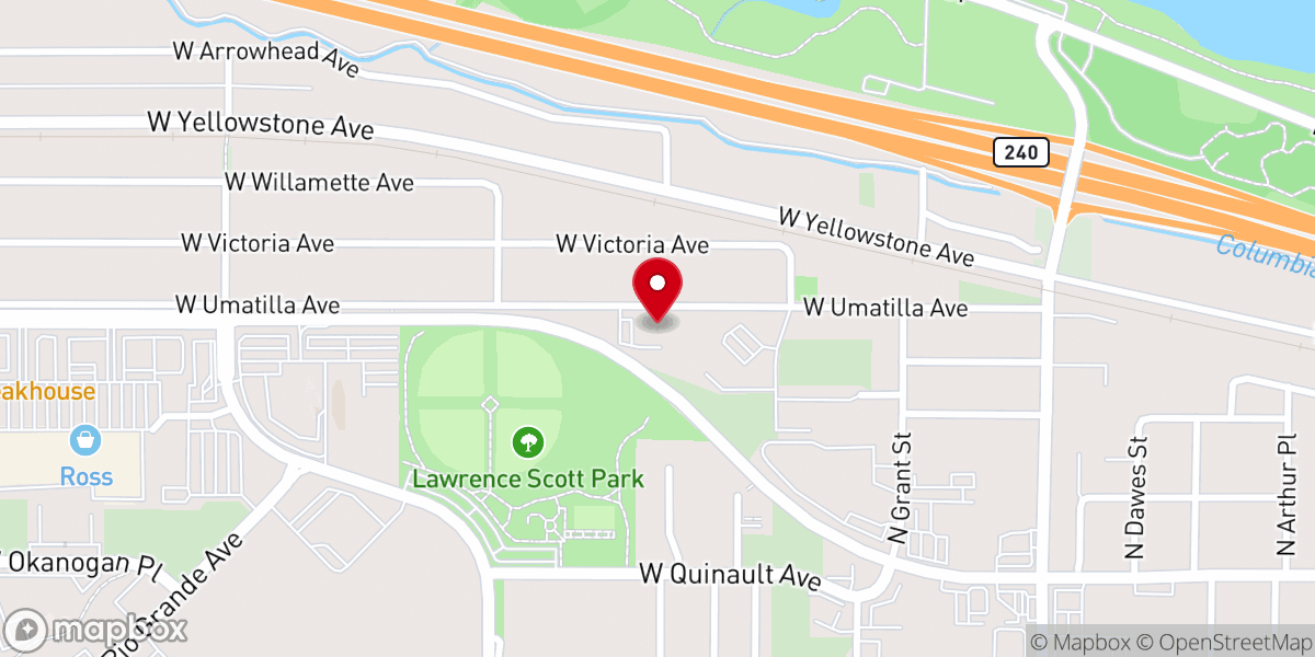 Map showing location of Redeeming Grace: A Reformed Baptist Church