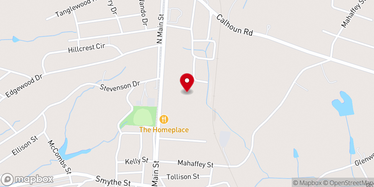 Map showing location of House of Hope International