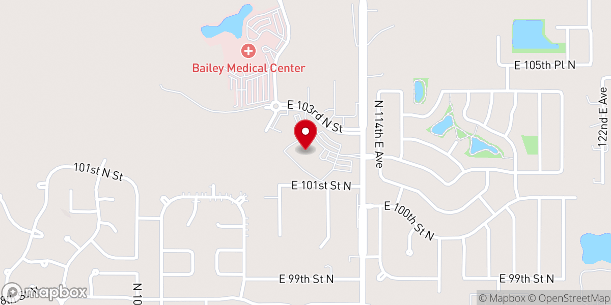 Map showing location of First Church