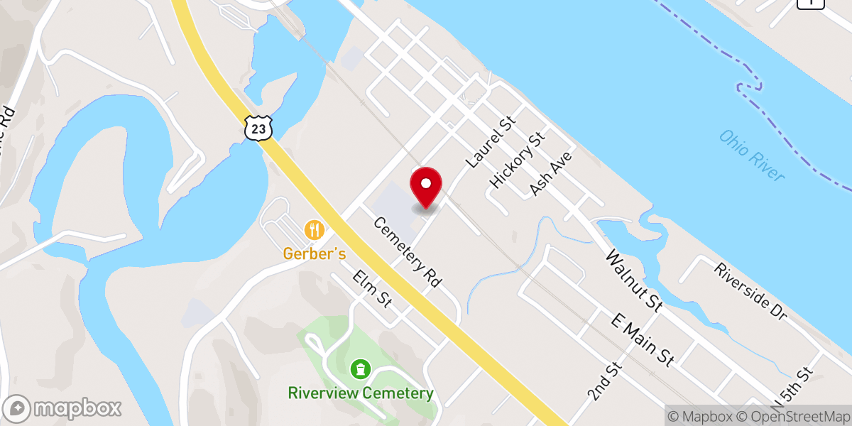 Map showing location of St. Lawrence