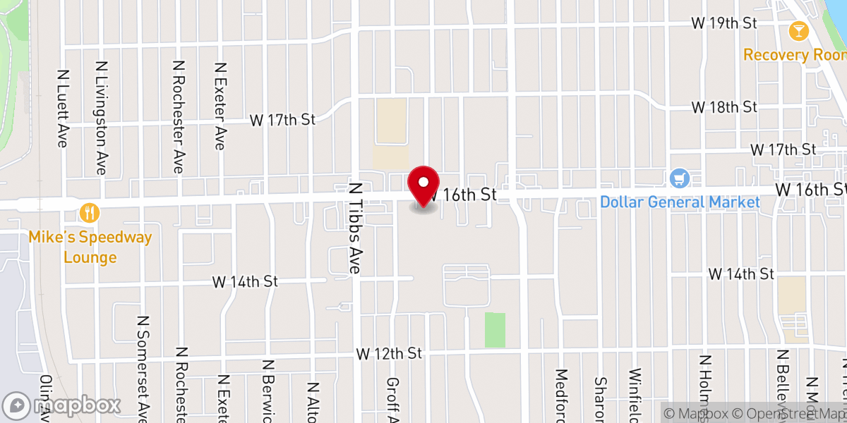 Map showing location of St Constantine and Elena Romanian Orthodox Church