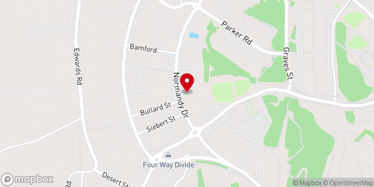 Map showing location of Kapaun Chapel