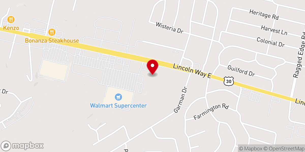 Map showing location of Iglesia evangelica apóstoles y profetas USA (Cristo viene)