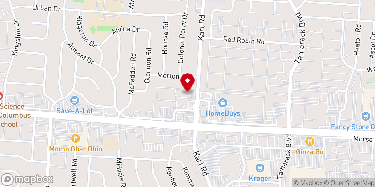 Map showing location of The Redeemed Christian Church Of God - Triumphant Chapel
