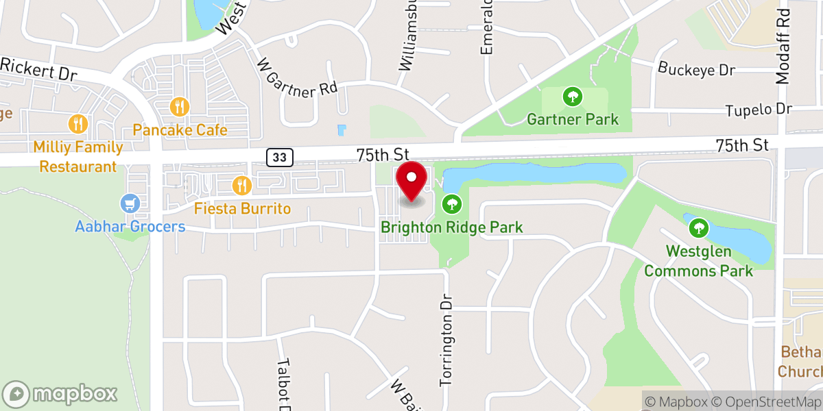 Map showing location of Good Shepherd Lutheran Preschool