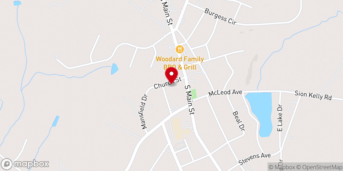 Map showing location of Sloan & Sloan