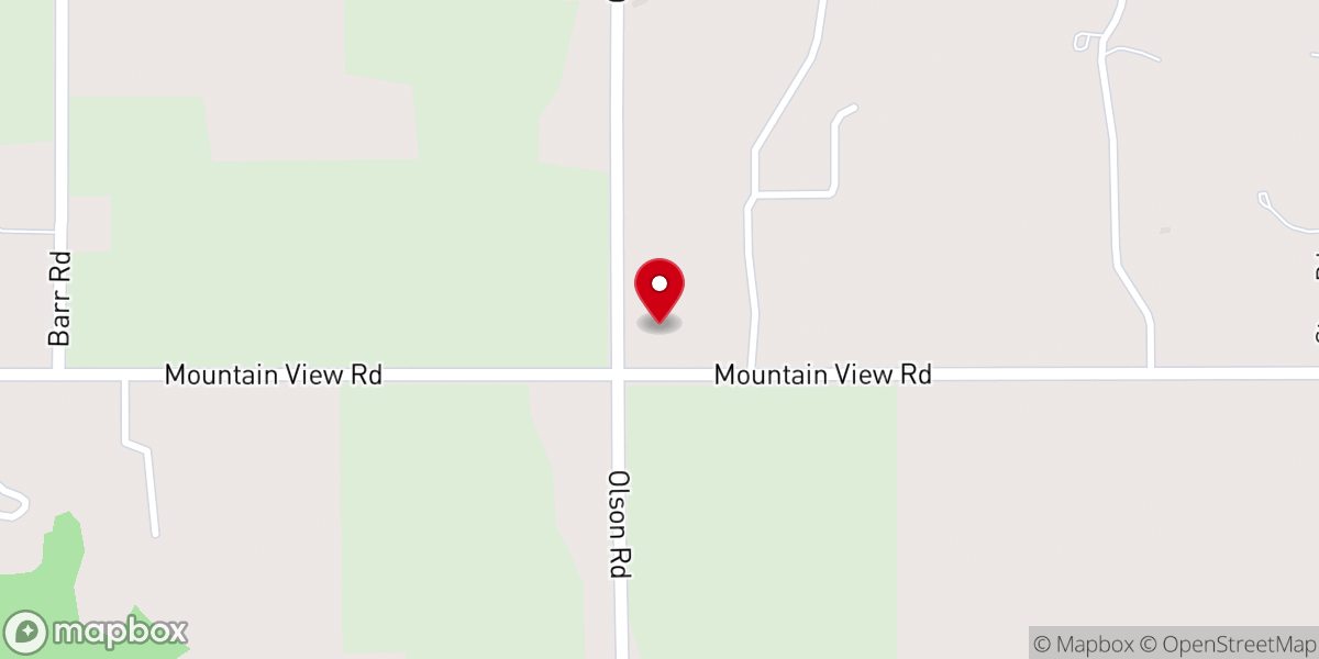 Map showing location of Cornerstone Community Church