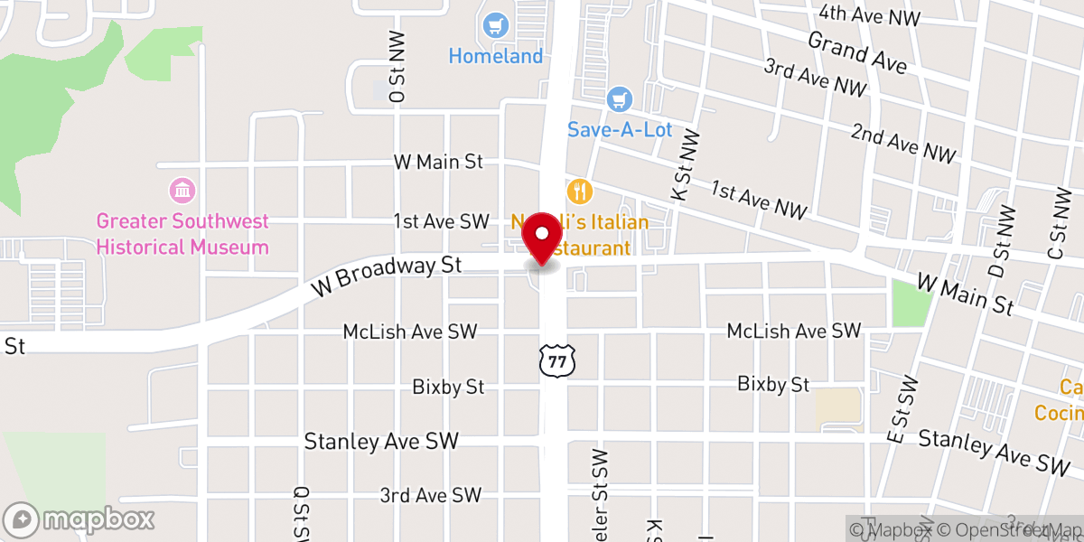 Map showing location of Levites Ministries