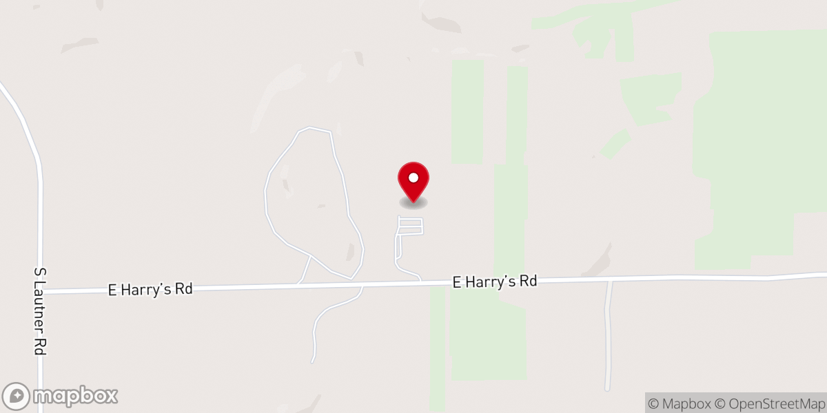 Map showing location of Zion Baptist Church