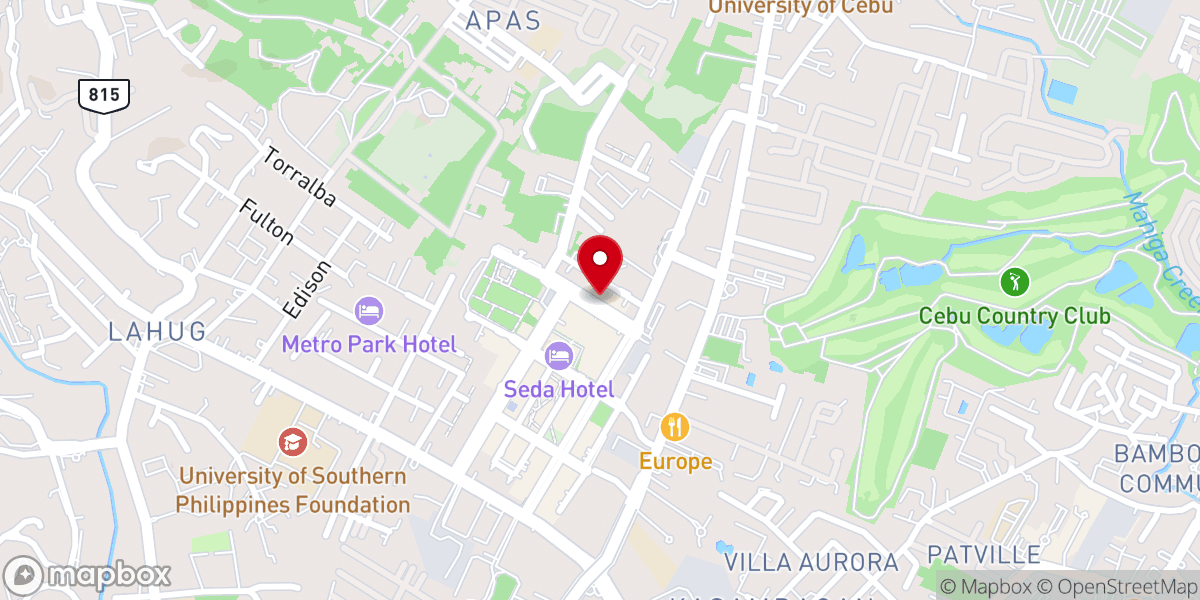 Map showing location of Living Word I.T. Park