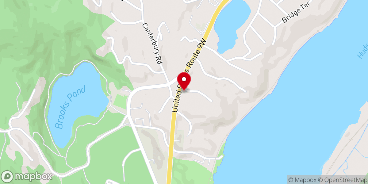 Map showing location of Blessed Sacrament Chapel