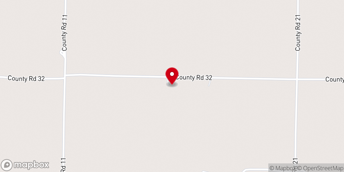 Map showing location of Stony Point Church