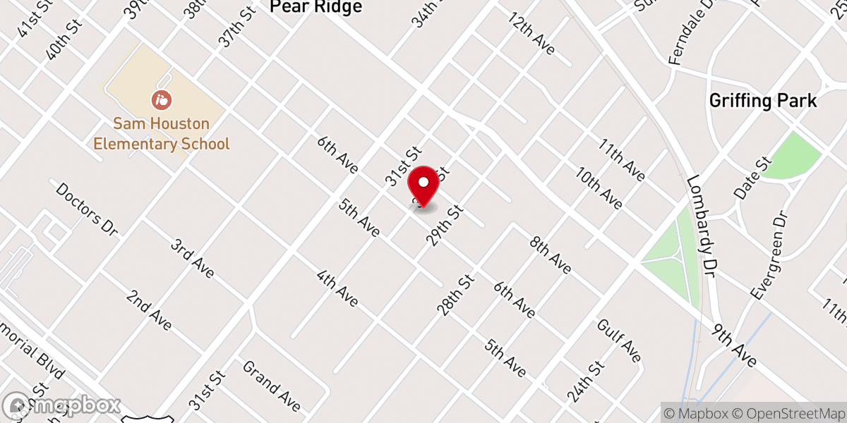 Map showing location of Iglesia Bethel