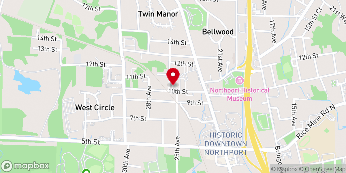 Map showing location of Full Armor Ministries Inc