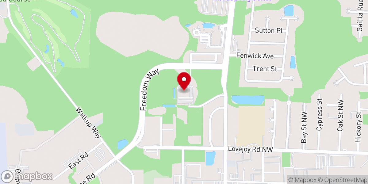 Map showing location of Destiny Worship Center Fort Walton Beach