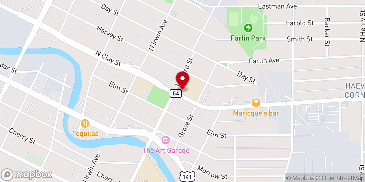 Map showing location of St Peter & Paul Religious Edu