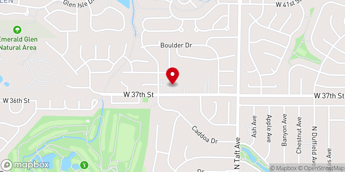 Map showing location of Bent Tree Church