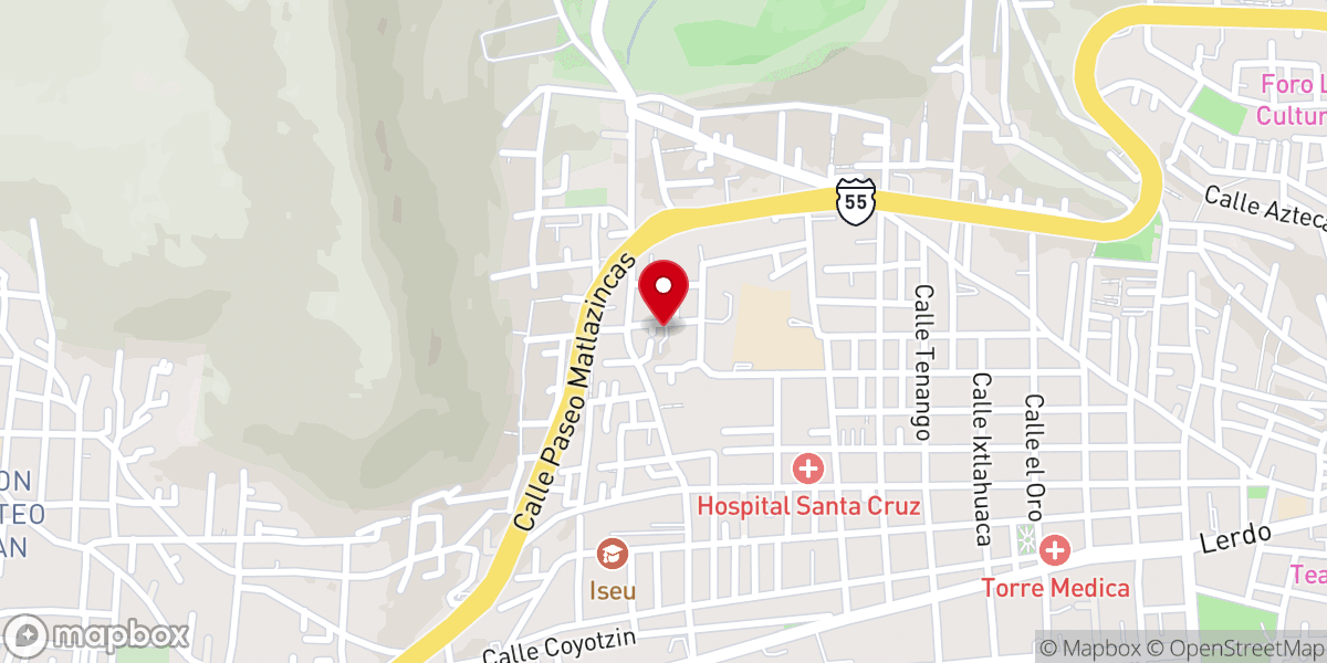 Map showing location of Parroquia Rosario De Fatima