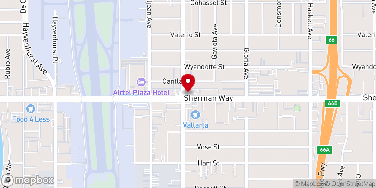 Map showing location of Hope for Life Inc