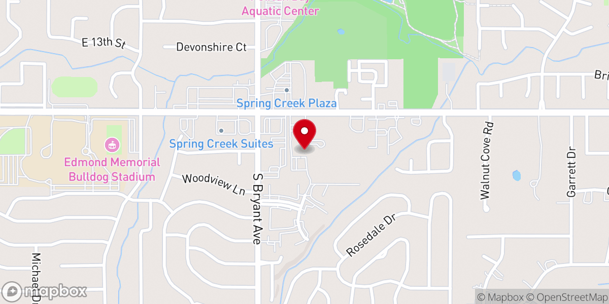 Map showing location of New Covenant United Methodist Church