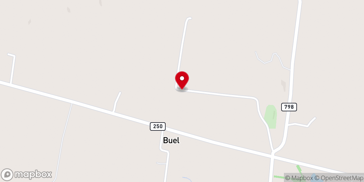 Map showing location of Pleasant Hope General Baptist