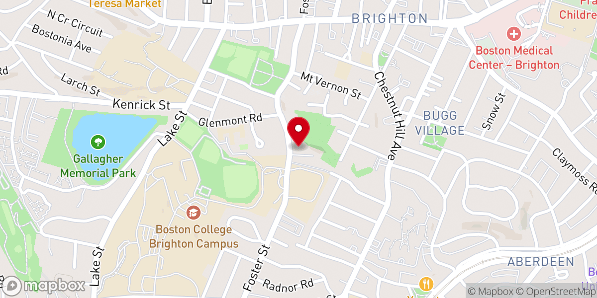Map showing location of Discalced Carmelite Friars - Washington Province