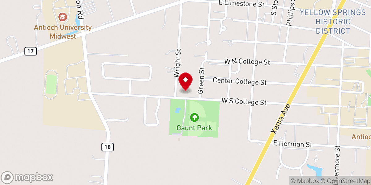 Map showing location of Springs Gate Ministries