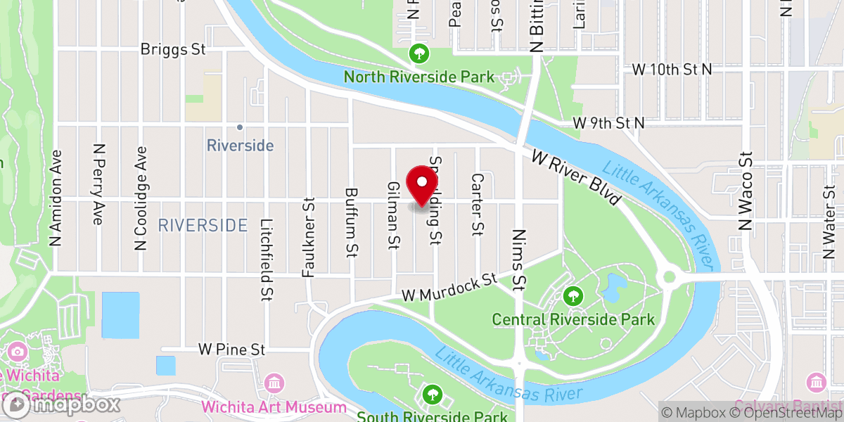 Map showing location of Church of the Savior