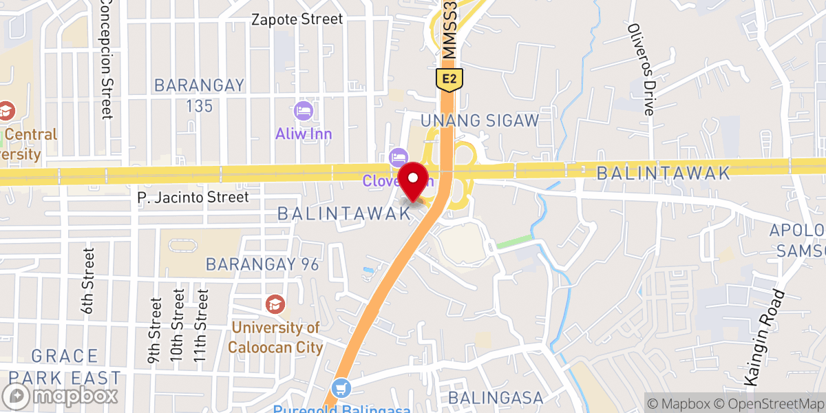 Map showing location of St. Joseph the Worker Parish Church - Balintawak, Quezon City (Diocese of Cubao)