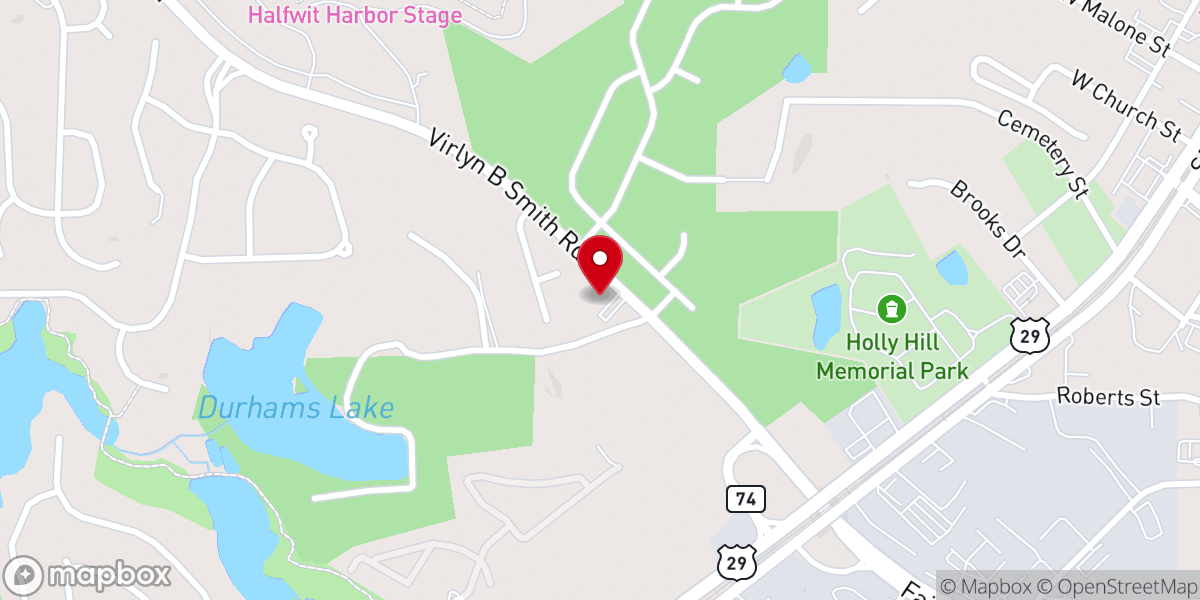 Map showing location of Christ Gospel International Inc