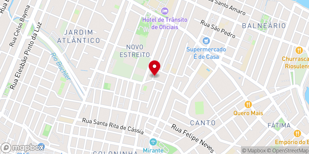 Map showing location of Igreja Assembleia de Deus - Setor Coloninha