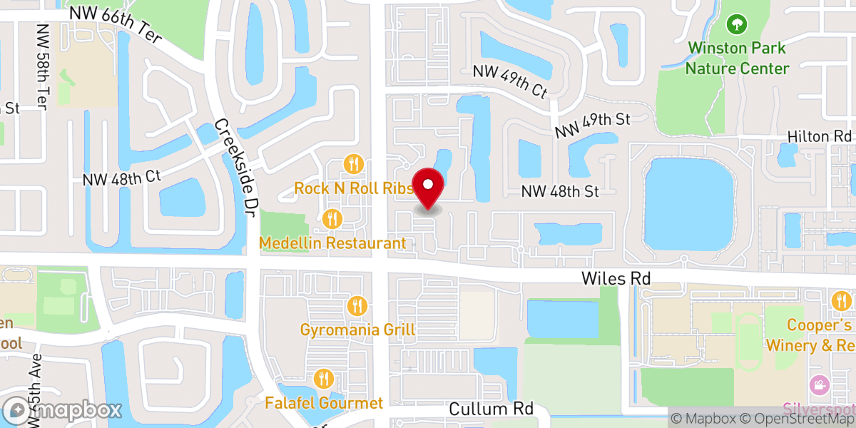 Map showing location of Vida Com Vida Coconut Creek