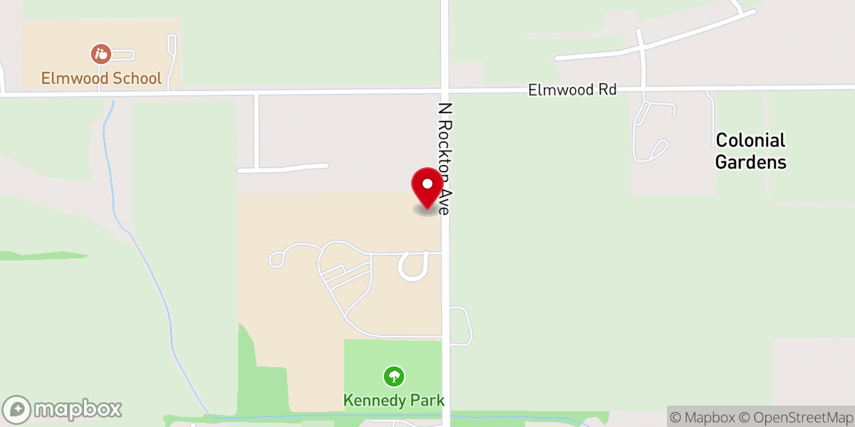 Map showing location of Family Christian Fellowship Church
