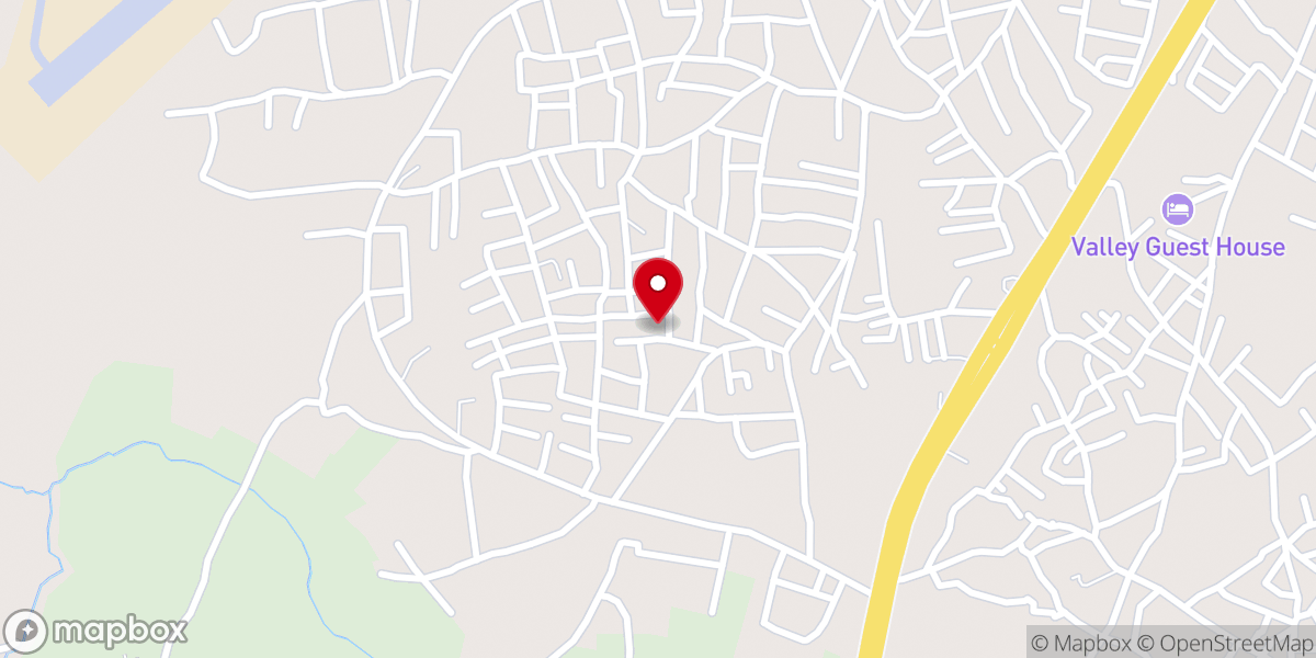 Map showing location of RCCG Salvation Assembly