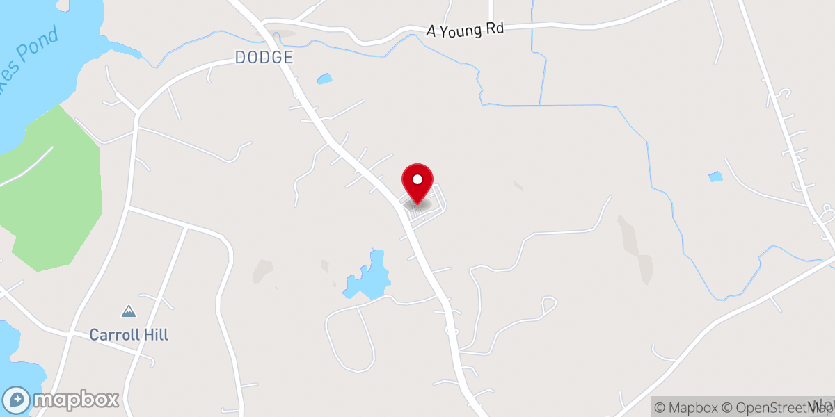 Map showing location of Charlton Baptist Church