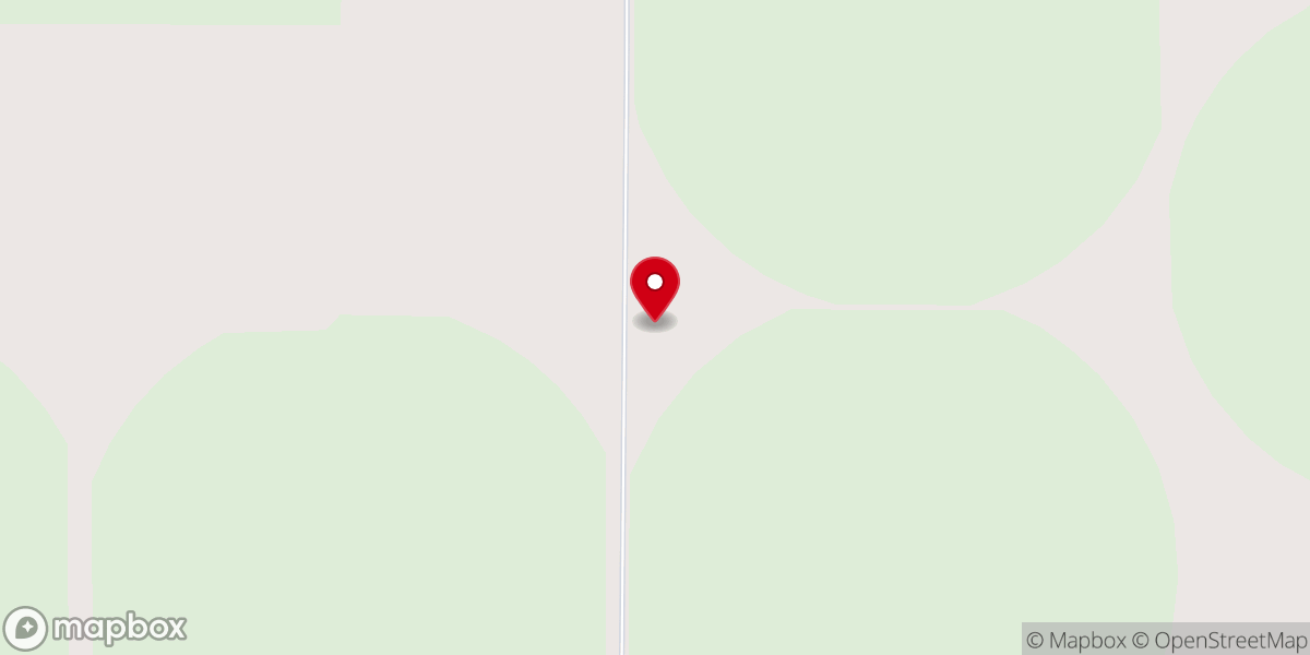 Map showing location of St. Paul Lutheran Church