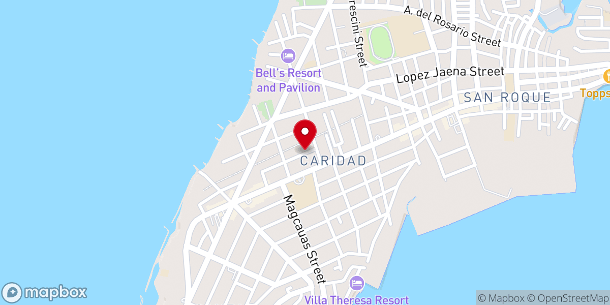 Map showing location of Church of Saint Peter (Diocese of Imus)