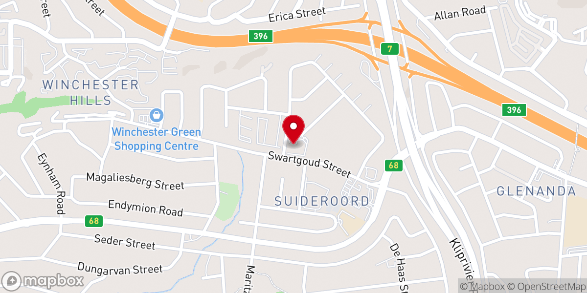 Map showing location of AFM / AGS - Sweep Life Church