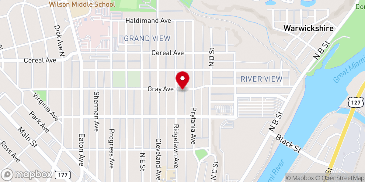 Map showing location of Living Hope PCA