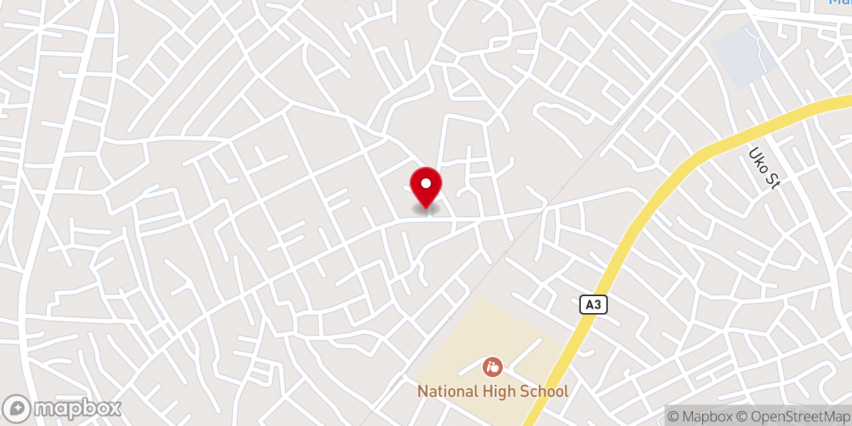 Map showing location of St.Margret's Catholic Parish