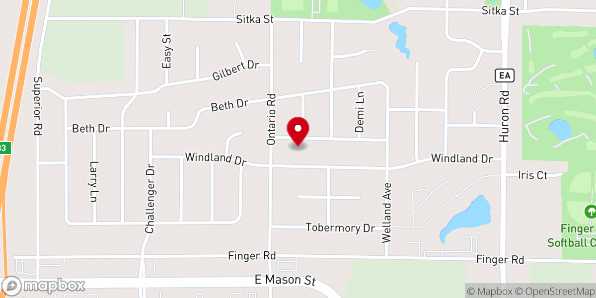 Map showing location of Richard Mauthe Center for Faith Spirituality and Social Justice