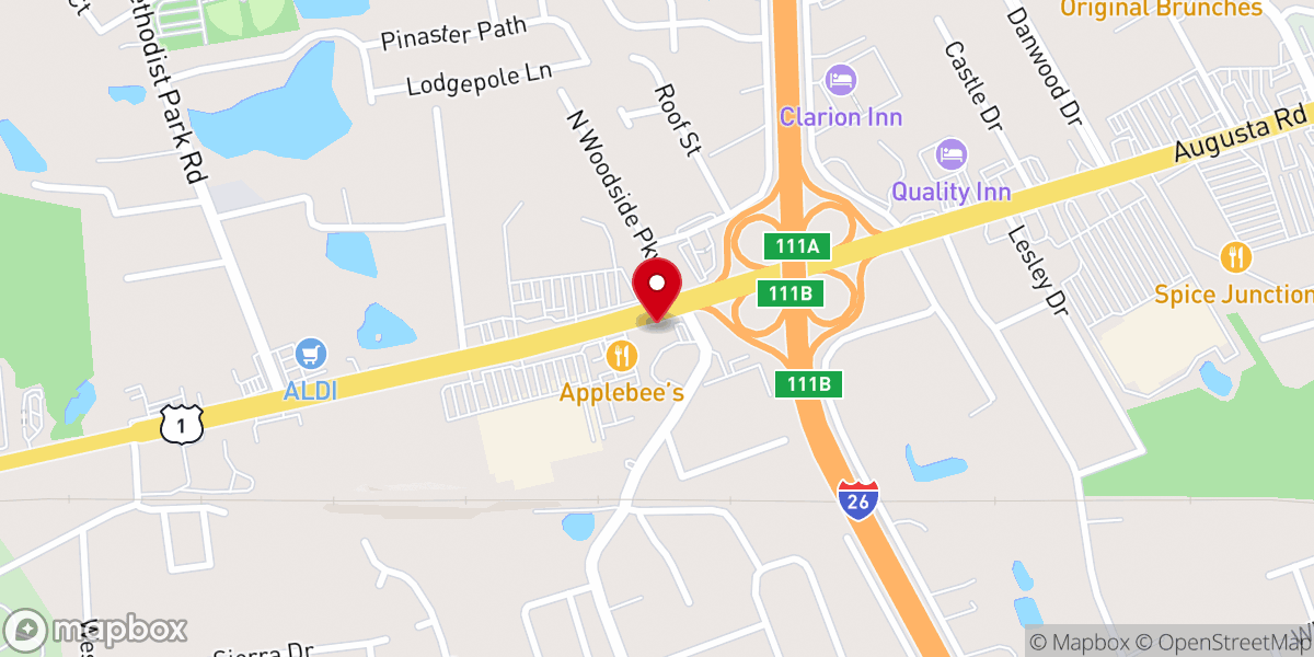 Map showing location of Christ Central Ministries