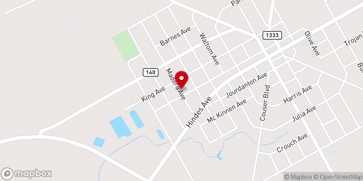 Map showing location of St Rose of Lima Parish Hal
