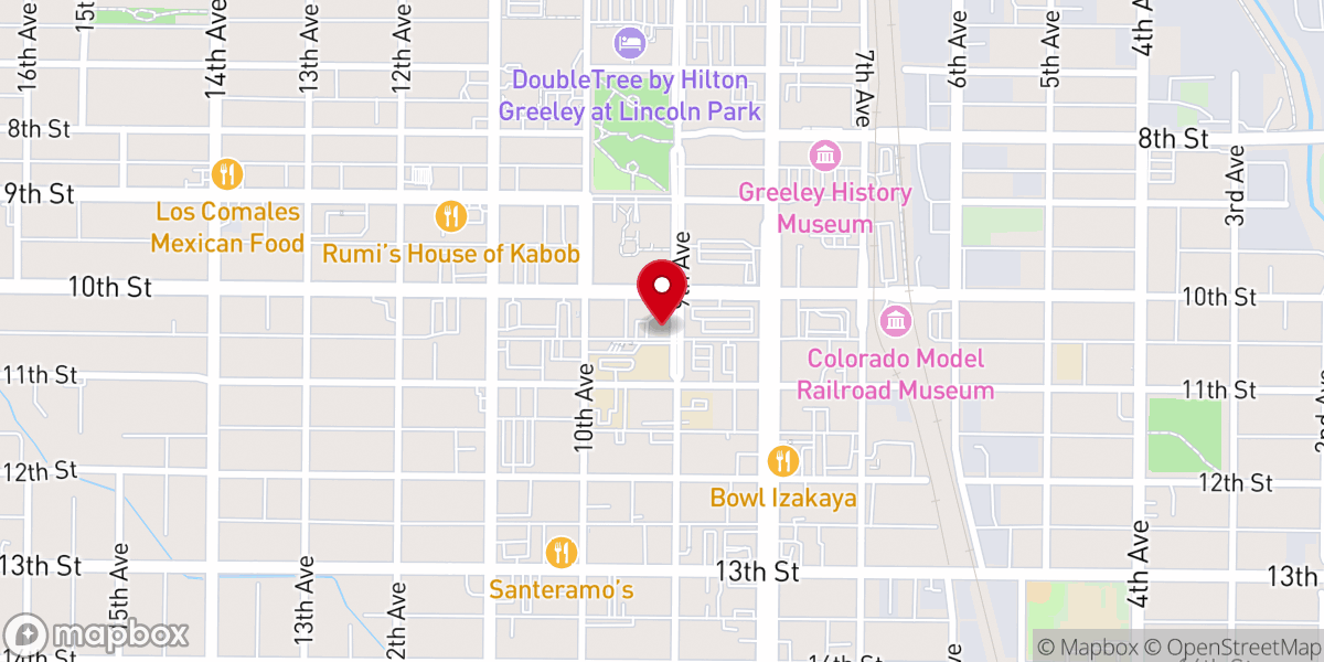 Map showing location of Christian Visual Association