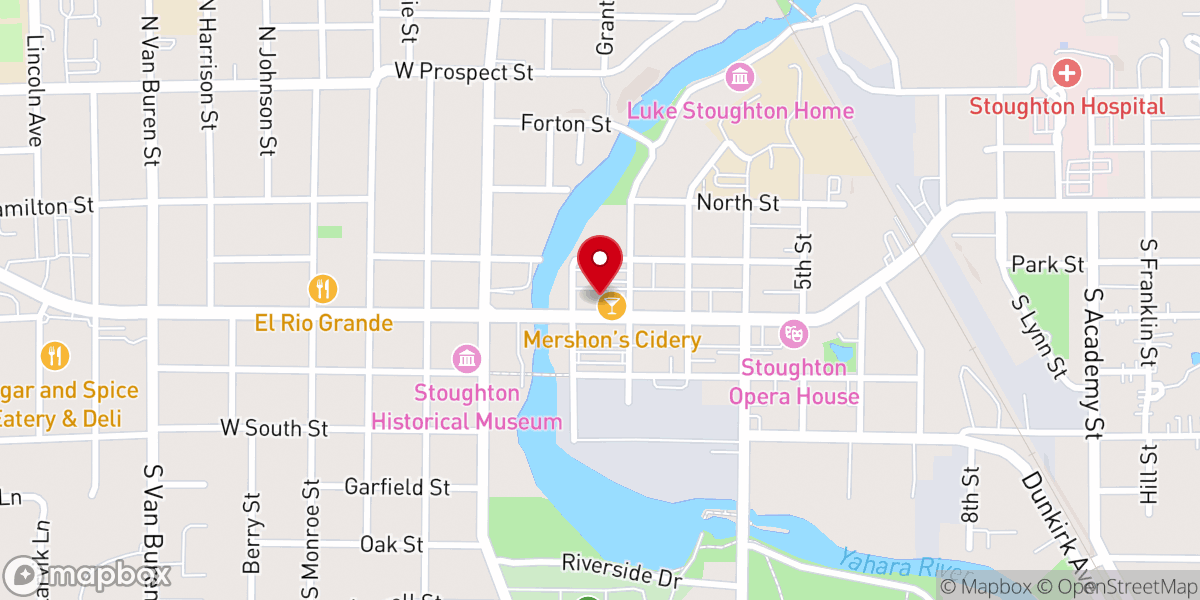 Map showing location of Chorus Public House