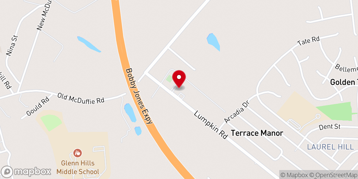 Map showing location of Lighthouse Christian Fellowship Baptist Church