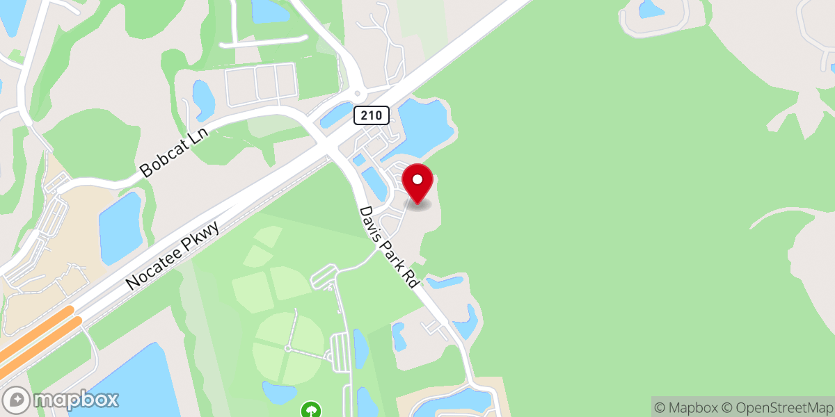 Map showing location of Crosswater Community Church