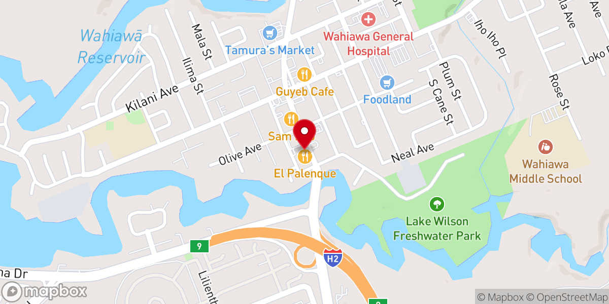 Map showing location of New Hope Aloha Pau'ole - Old Info