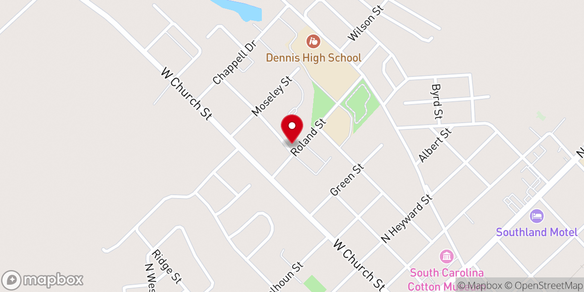 Map showing location of NewJourney Bishopville Church Of God