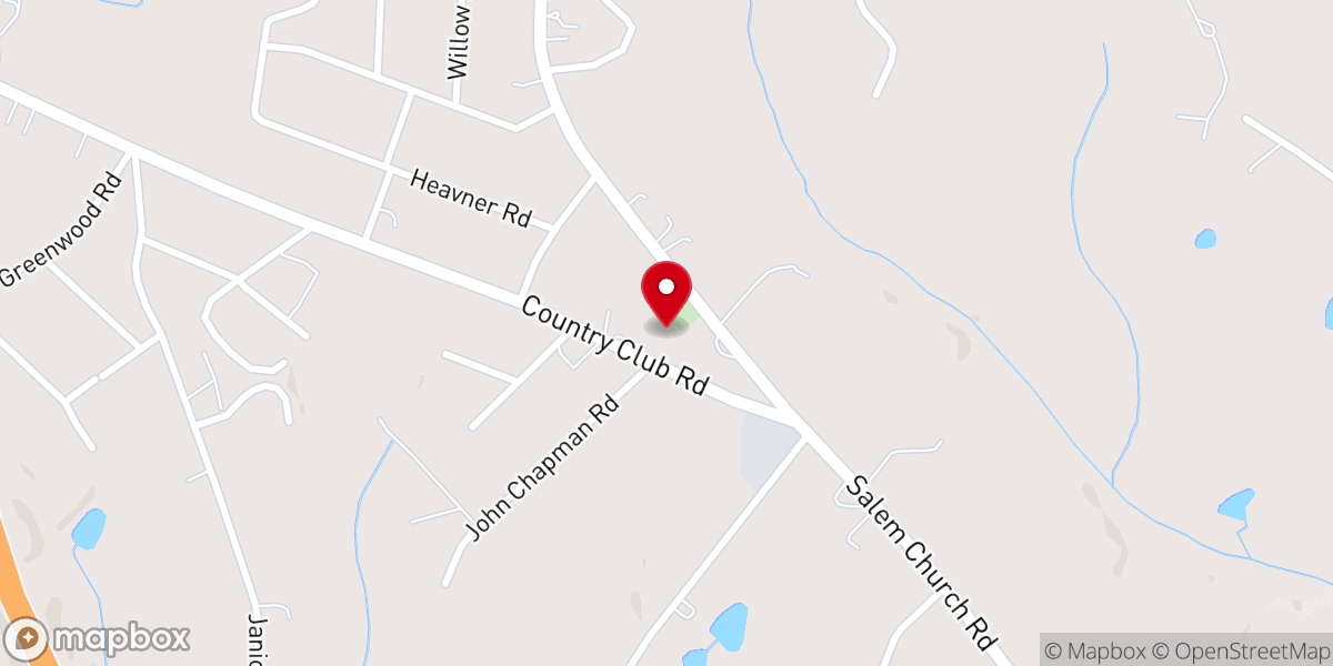 Map showing location of Good News Fellowship